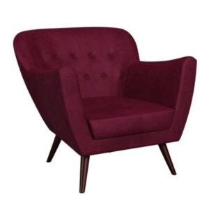 Mellow Nook Maroon Sofa Chair