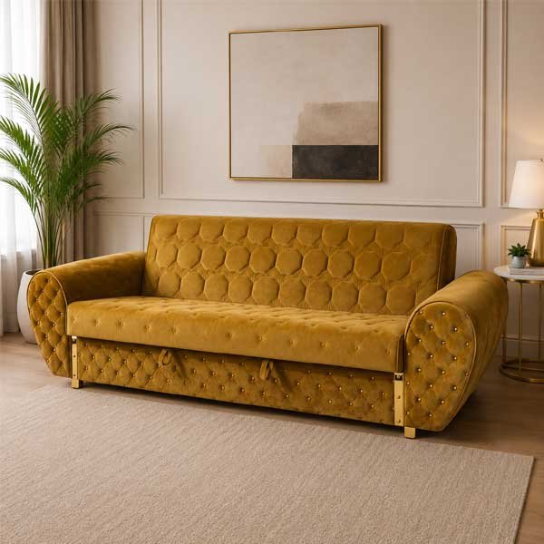 Elegant Sofa Cum Bed - bedroom furniture pakistan