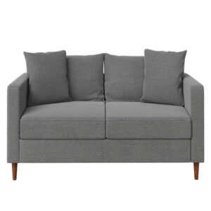 Mid Century Grey Living Room Sofa Set