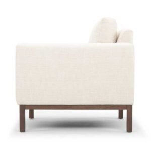 Elegant White Bedroom Sofa Chair