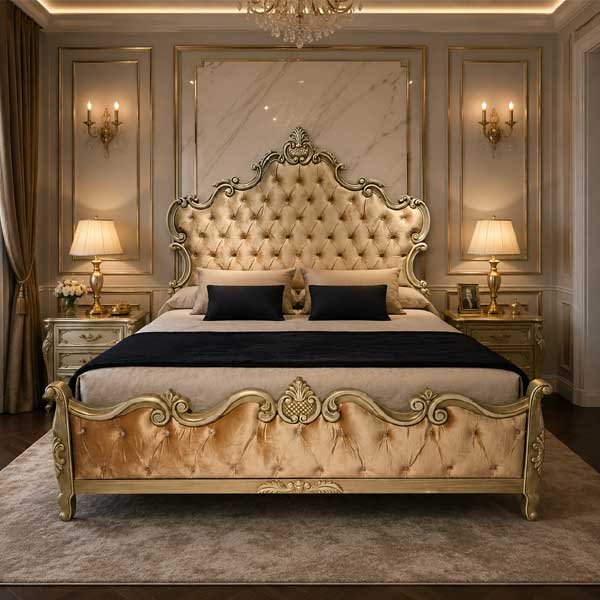 Royal Retreat Bed for Bedroom - bedroom furniture pakistan