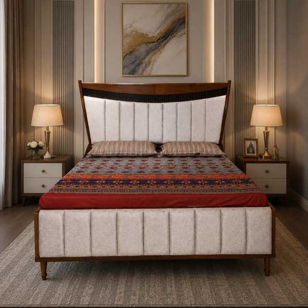 SereniNest Bed Set For Room - bedroom furniture pakistan