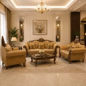 The Cozy Curio Sofa Set - bedroom furniture pakistan
