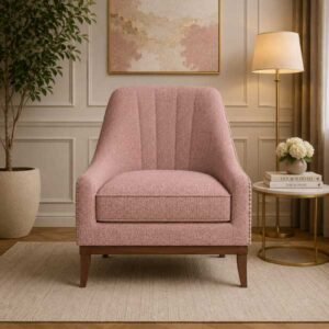 Tranquil Tea Pink Sofa Chair - bedroom furniture pakistan