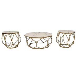 Unique Center Tables Imported 3 Piece