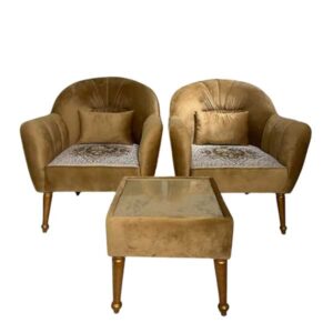 Velvet Grace Bedroom Chair