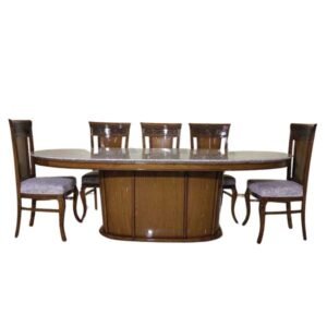 8 Chairs Dining Table Set