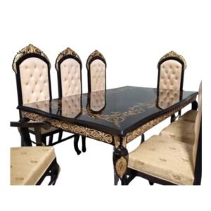 8 Chairs Luxury Dining Table Set
