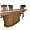 8 Chairs Dining Table Set